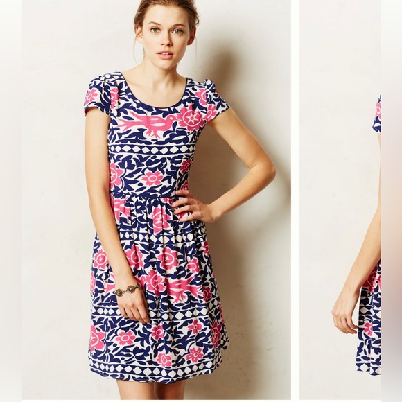 Meave Peralta Flared Dress - Picture 1 of 4